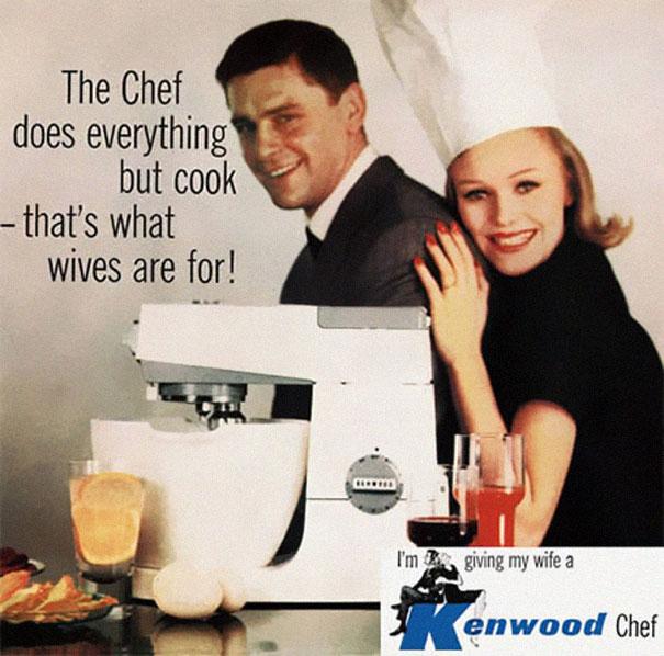 kenwood chef sexist advert