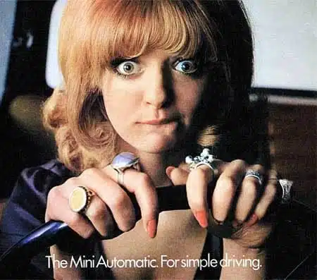mini automatic sexist ad