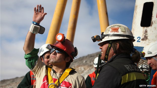 Chile Miners 33 - Alex Vega rescue