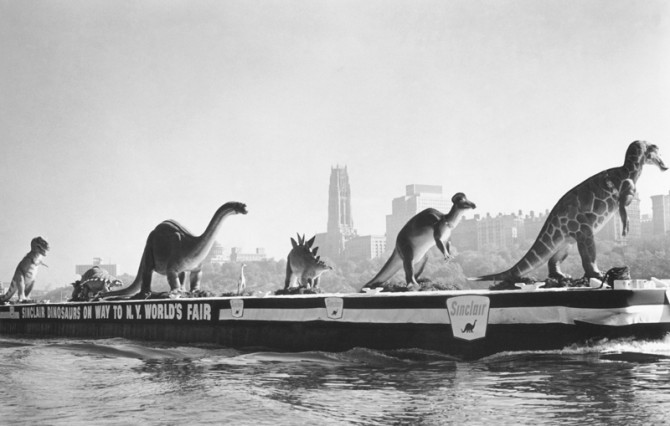 Historical Photos - Hudsin 1964 dinosaurs