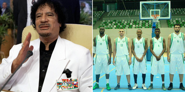 Alex Owumi - Gaddafi Basketball team