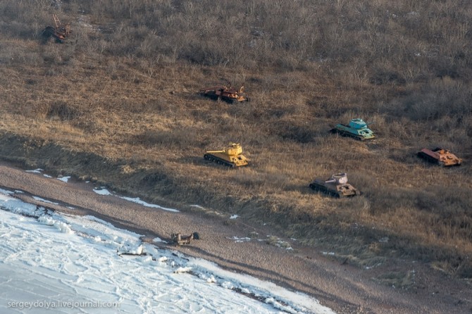 Amazing Pictures From Russia - Far East of Russia military targets soviet training era