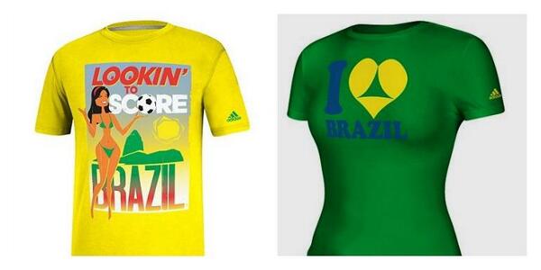 Brazil Sexualised T-Shirts