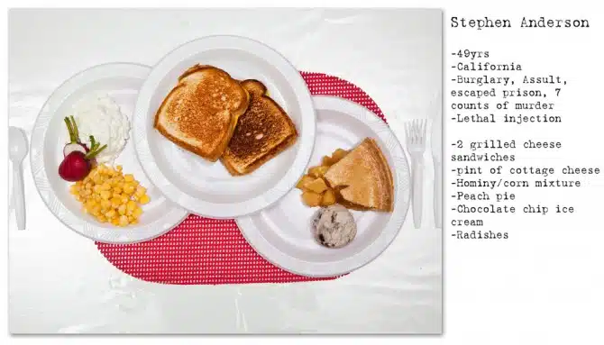 Death Row Last Meals 6