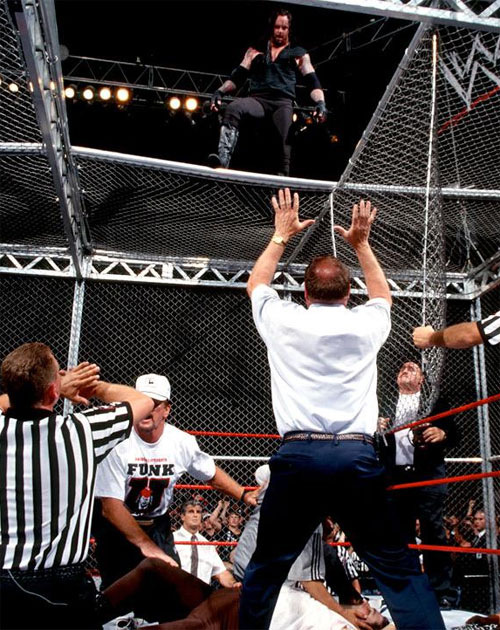 Mankind UNdertaker Hell In A Cell 9