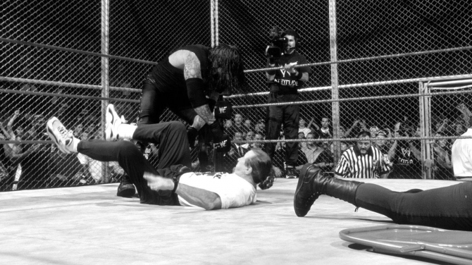 Mankind Undertaker Hell IN A Cell 2