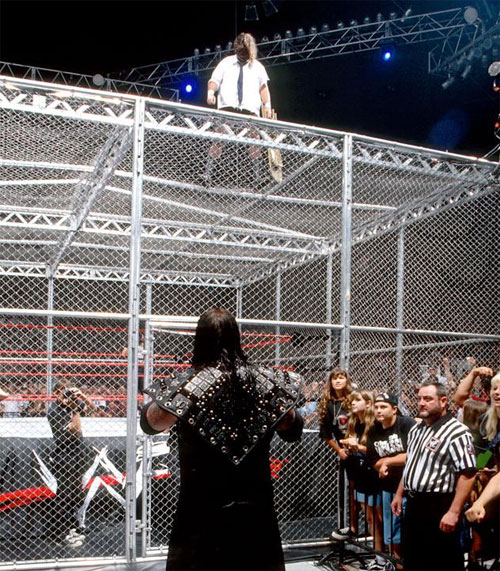 Mankind Undertaker Hell In A Cell 1