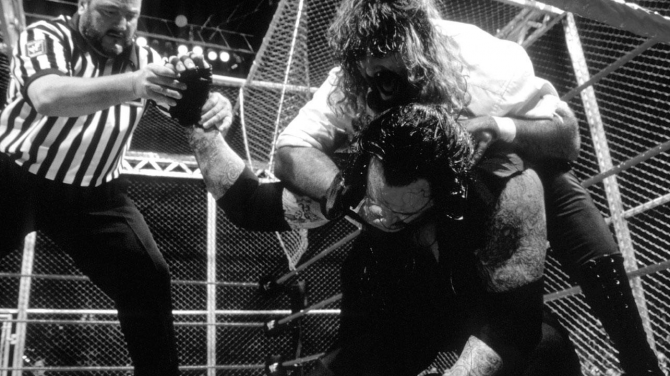 Mankind Undertaker Hell In A Cell 18