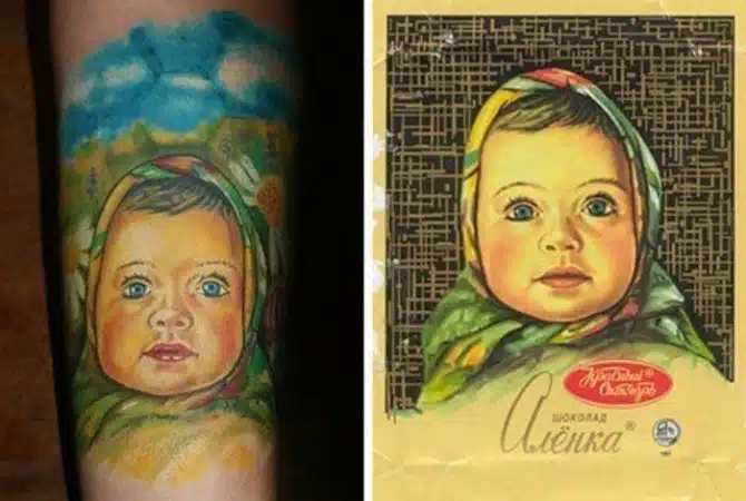 Russia With Love - Tattoo advert