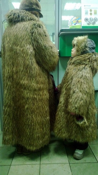 Russia With Love - fur coat