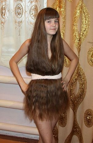 Russia With Love - long ahir lady dress