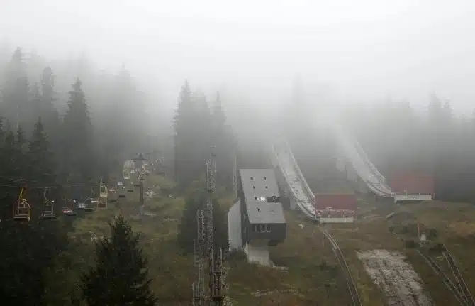 Sarajevo Winter Olympics - Abandoned - Ski Jump