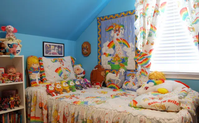 Weird News - Katy Cartee - Rainbow Brite bedroom