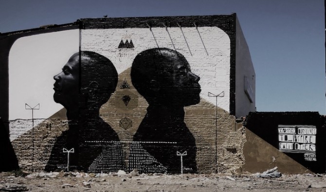 African Street Art -  Cape Town - Freddy Sam aka Ricky-Lee Gordon