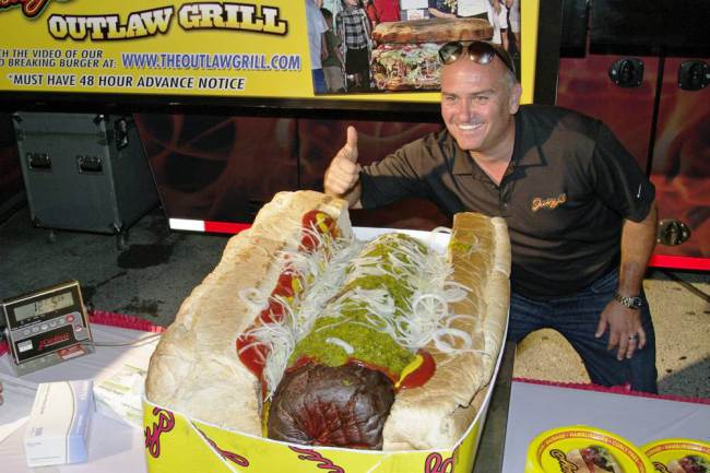 weird news week - biggest hot dog