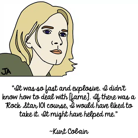 Illustrated Thoughts Of Kurt Cobain 3