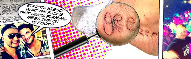tattoo magnified