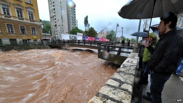 Serbia Bosnia Floods - worst
