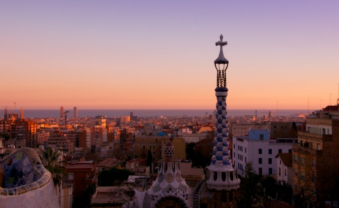 Best Sunsets Barcelona Spain