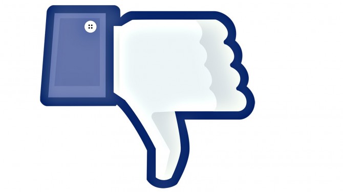 Facebook Experiment - dislike