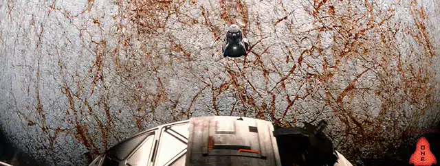 Fictional space craft approaching Europa