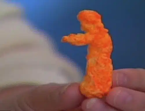Jesus Face In Food - Cheeto