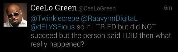 CeeLo Green Rape Tweet 4