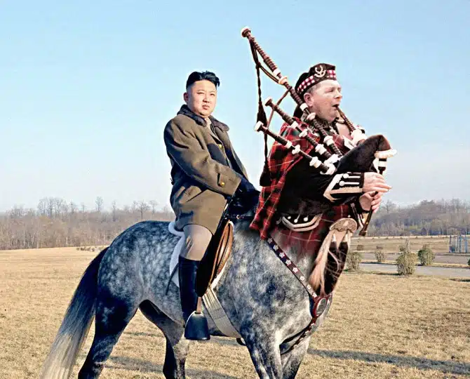 Scotish Independence Vote No - North Korea invasion