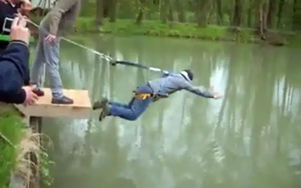 Stag Do Prank Epic - Kokovtsov Bungee Jump Viral