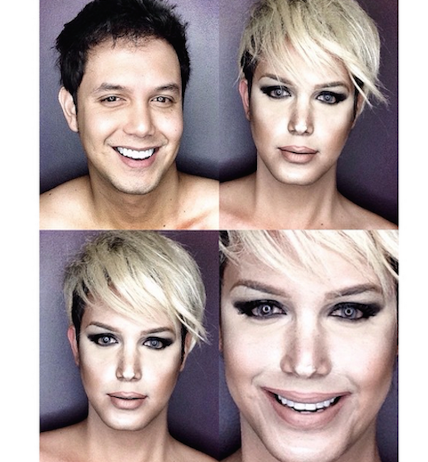 Celebrity Makeup Transformations 10
