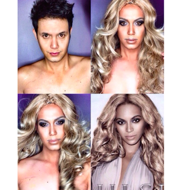 Celebrity Makeup Transformations 3