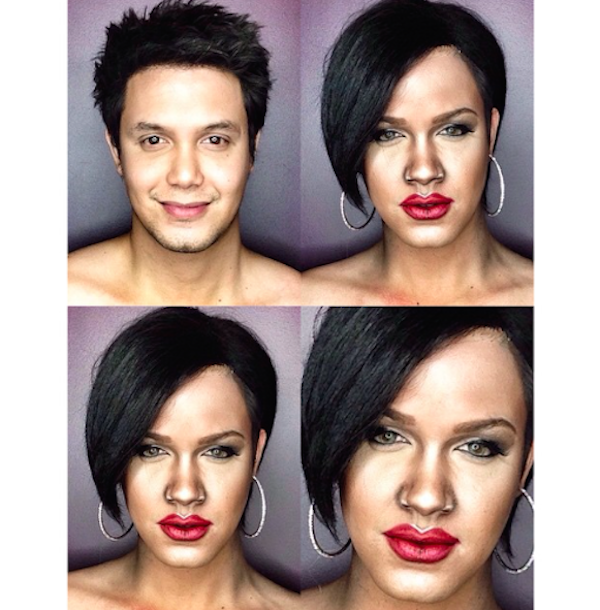 Celebrity Makeup Transformations 7