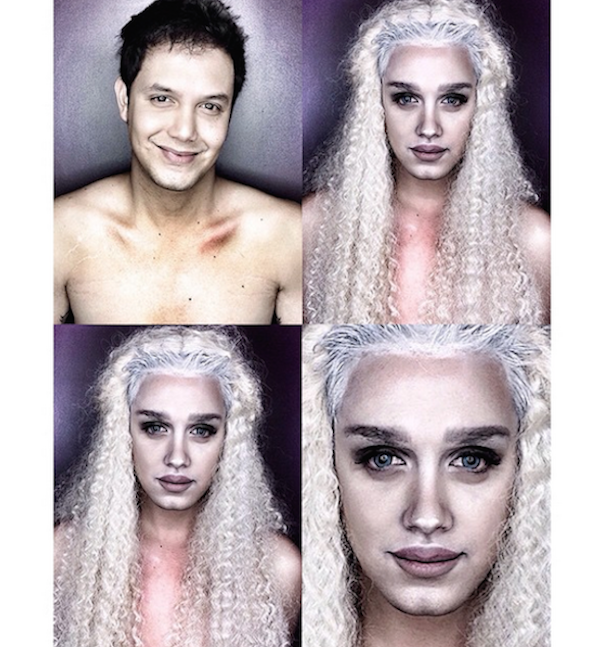 Celebrity Makeup Transformations 9