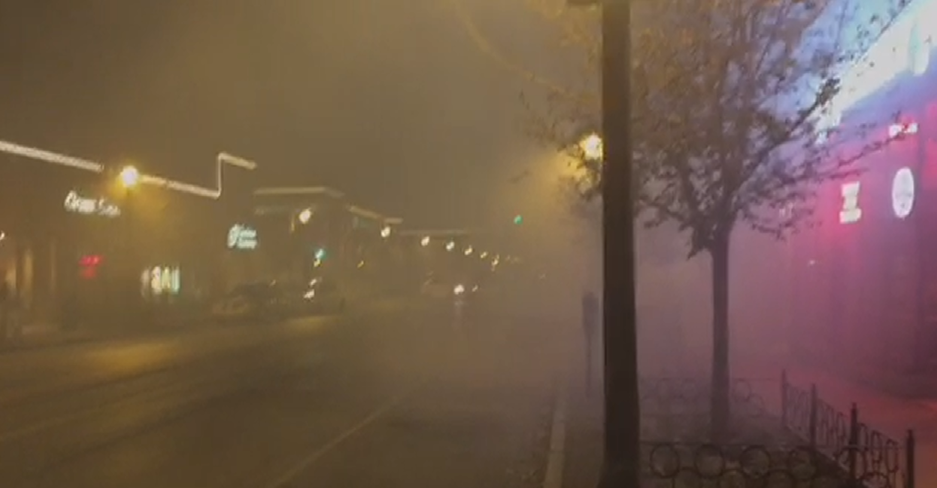 Fog of Tear Gas in STL