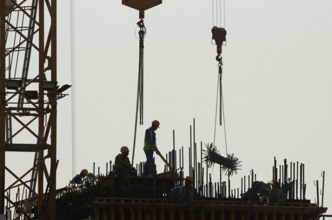 North Korean Slaves Qatar building work