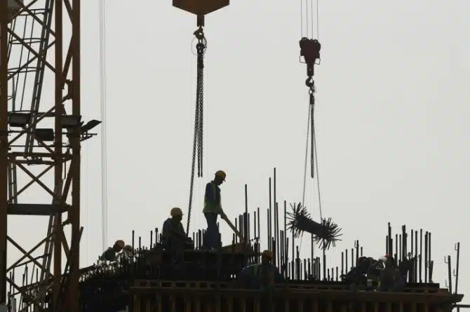 North Korean Slaves Qatar building work