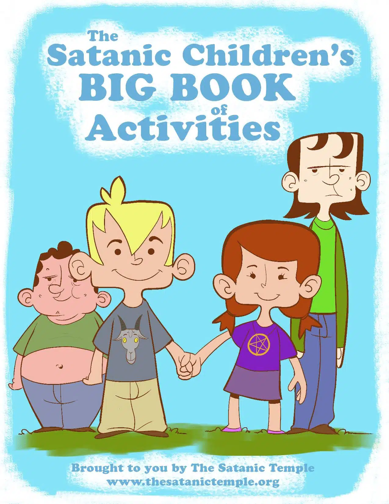 Satanist Activity Book Page 1