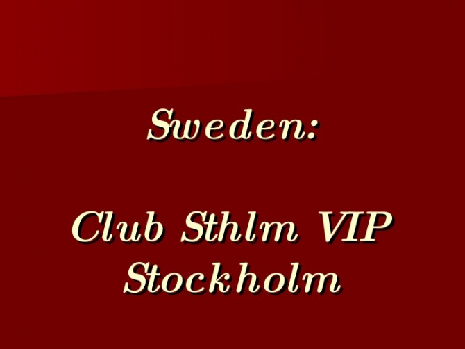 Swedish Nightclub 1