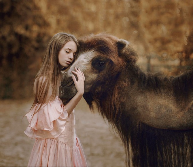 Katerina Plotnikova - Girl And Camel