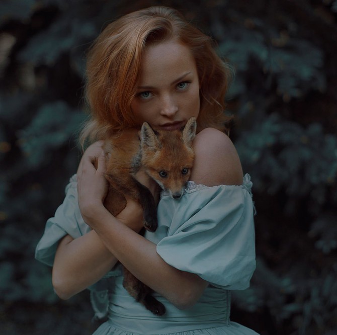 Katerina Plotnikova - Girl And Fox