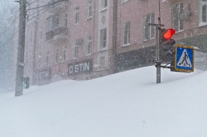 Vladivostok Snow Storm
