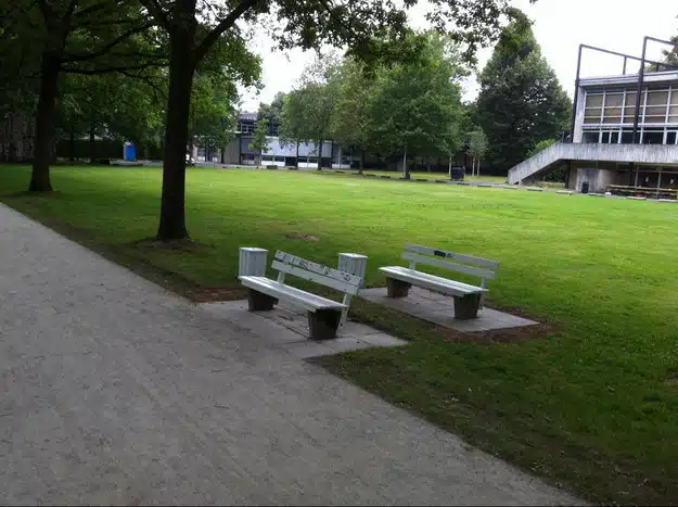 Glitches In The Matrix - double bench