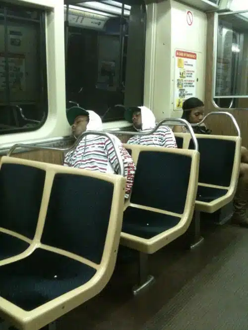 Glitches In The Matrix - train dude