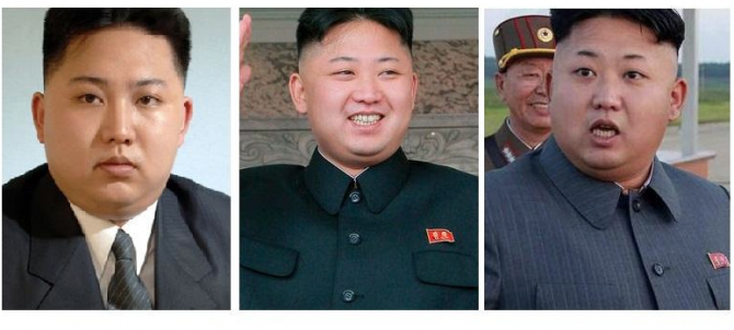 Kim Jong Un Eyebrow Evolution