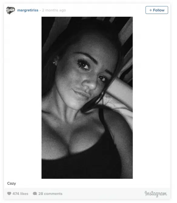 Mario Balotelli Instagram Girl