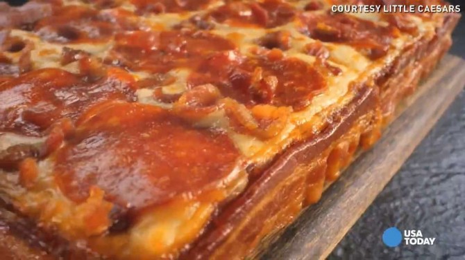 Bacon Wrapped Pizza 1