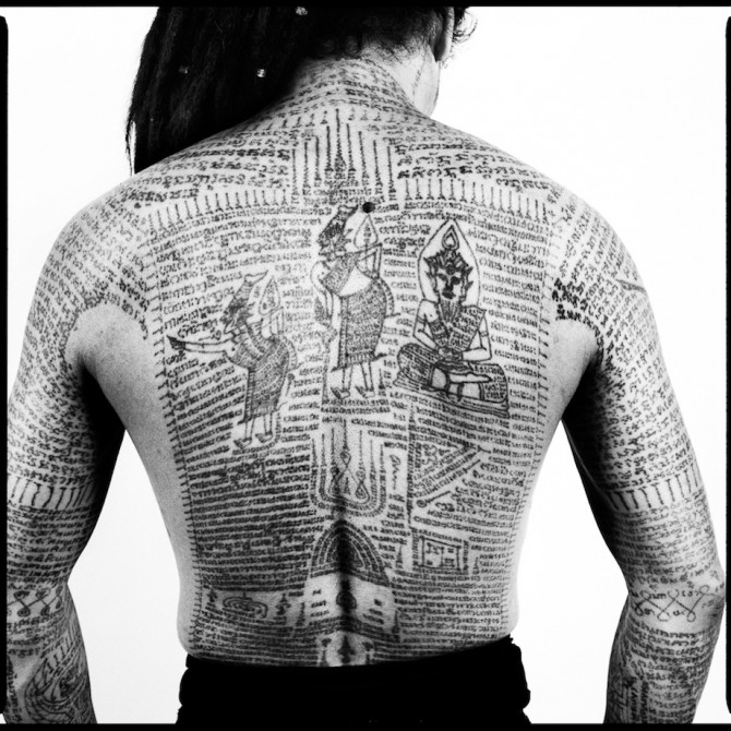 Cedric Arnold Vantra Tattoo Thailand - Back