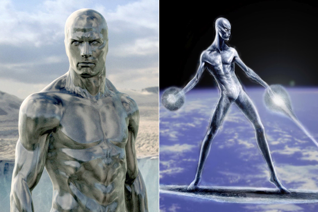 Early Concept Art - Silver Surfer