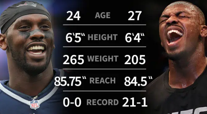 Jon Jones Chandler Jones Stats