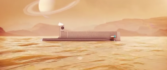 NASA releases details of Titan submarine concept - antennae
